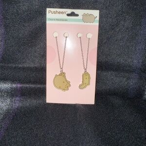 Pusheen & Stormy Necklace Set